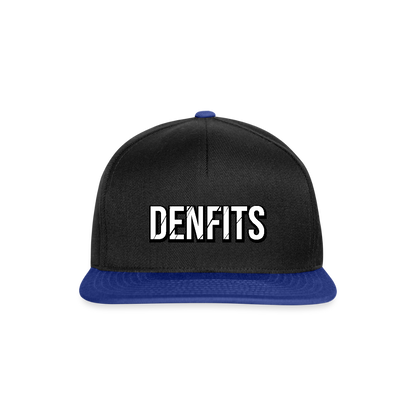 Denfits blk - Snapbackkeps - svart/kungsblå