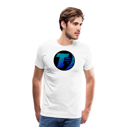 Teamo | Premium-T-shirt herr - vit