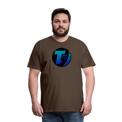 Teamo | Premium-T-shirt herr - ädelbrun