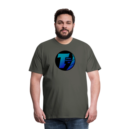 Teamo | Premium-T-shirt herr - asfalt