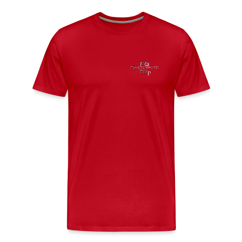 FG fönsterputs - Premium-T-shirt herr - röd