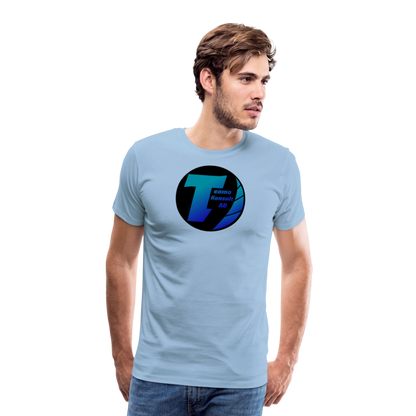 Teamo | Premium-T-shirt herr - himmelsblå