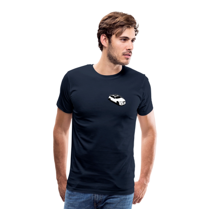 Turbo everything - Premium-T-shirt - marinblå