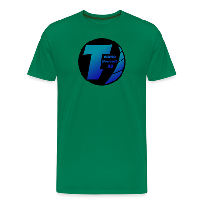 Teamo | Premium-T-shirt herr - kellygrön