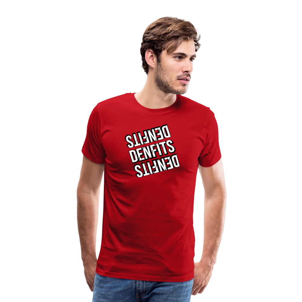 Box - Premium-T-shirt - röd