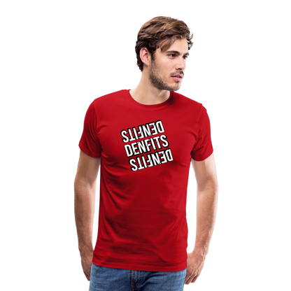 Box - Premium-T-shirt - röd