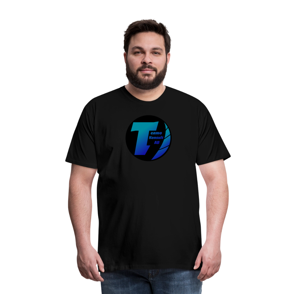Teamo | Premium-T-shirt herr - svart