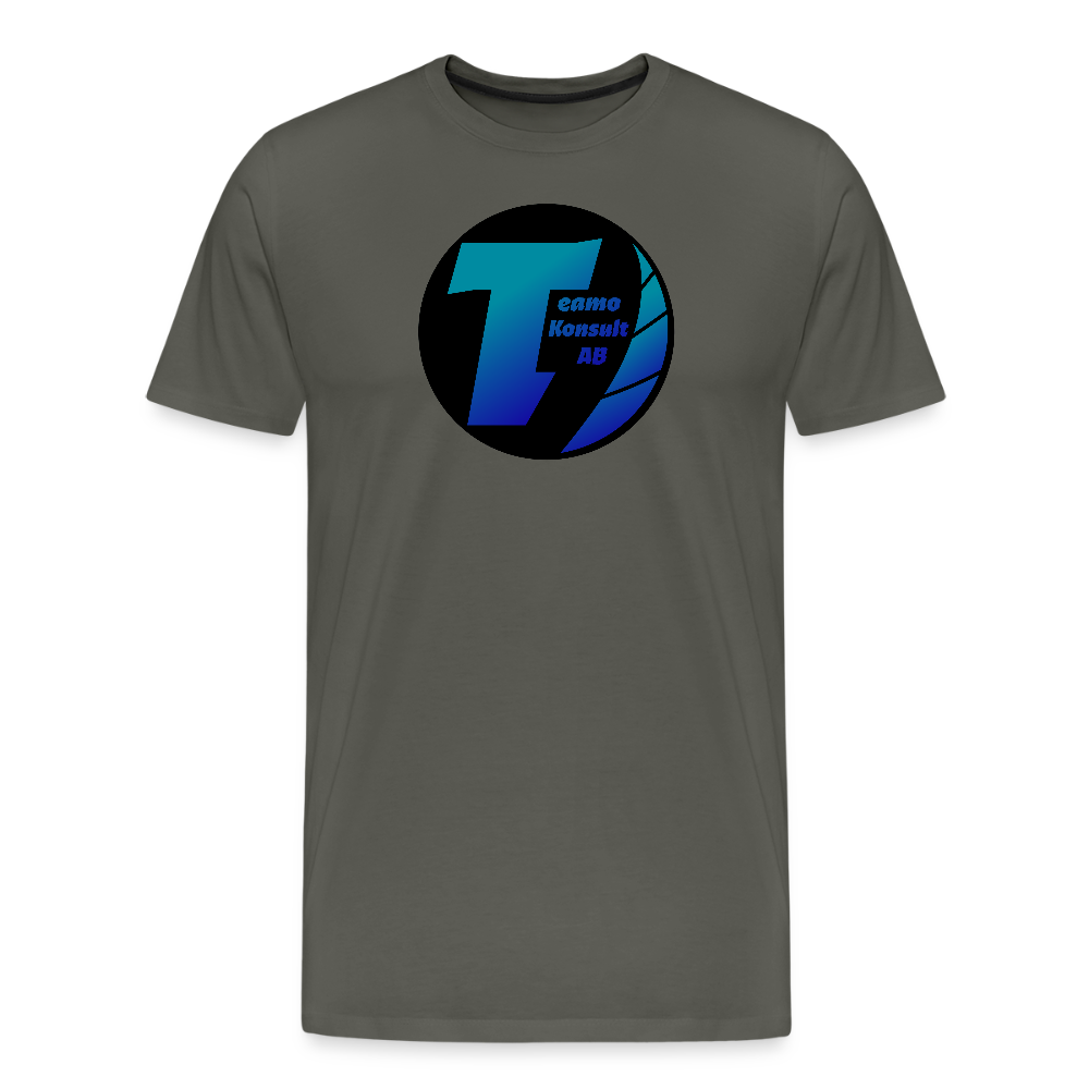 Teamo | Premium-T-shirt herr - asfalt