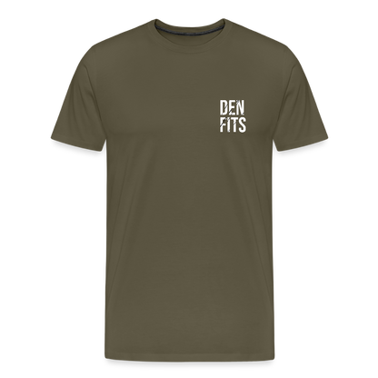 Denfits classic - Premium-T-shirt herr - khaki