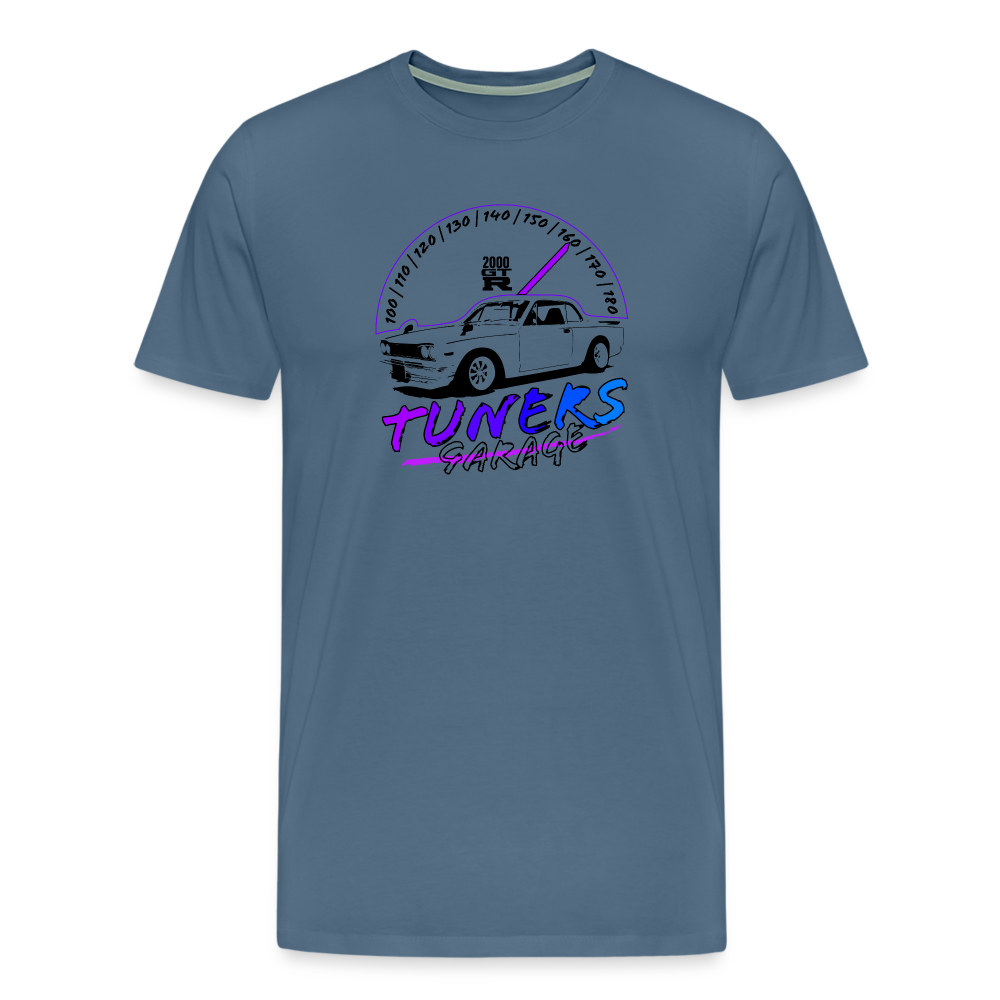 2000s - Men’s Premium T-Shirt - steel blue