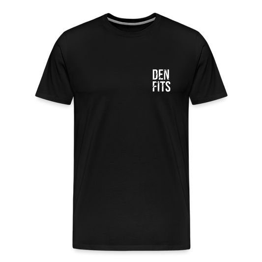 Denfits classic - Premium-T-shirt herr - svart