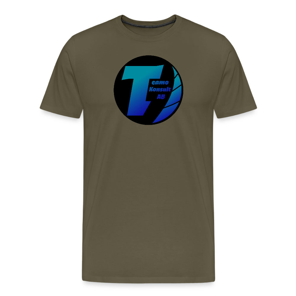 Teamo | Premium-T-shirt herr - khaki
