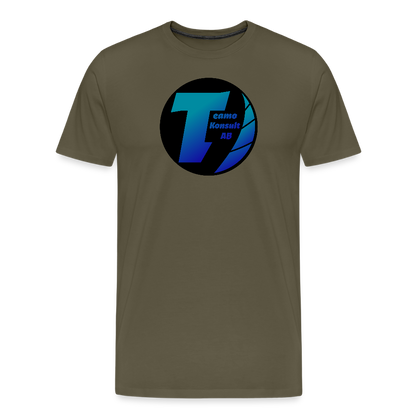 Teamo | Premium-T-shirt herr - khaki