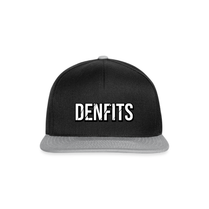 Denfits blk - Snapbackkeps - svart/grå