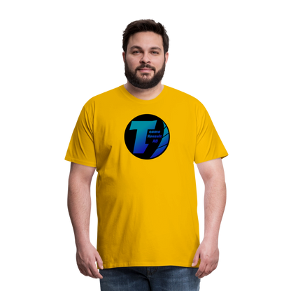 Teamo | Premium-T-shirt herr - solgul
