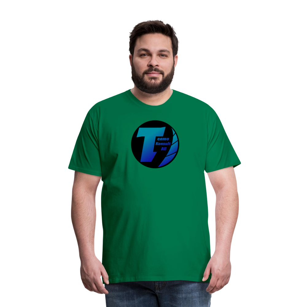 Teamo | Premium-T-shirt herr - kellygrön