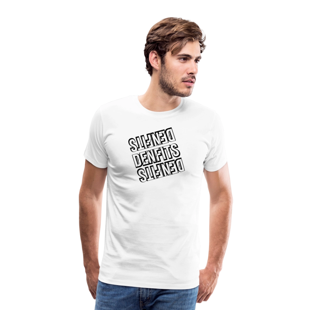 Box - Premium-T-shirt - vit