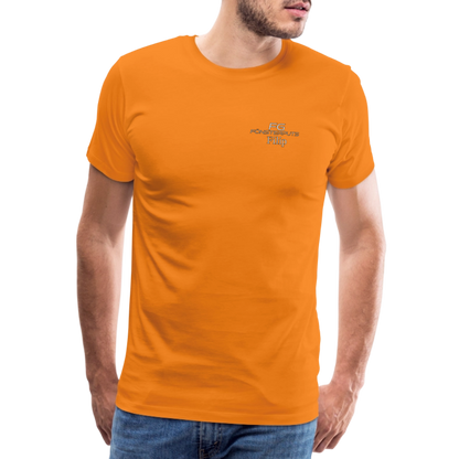 FG fönsterputs - Premium-T-shirt herr - orange