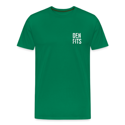 Denfits classic - Premium-T-shirt herr - kellygrön