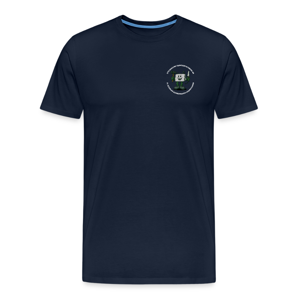 Stockholms Tankdemontering - Premium-T-shirt - marinblå