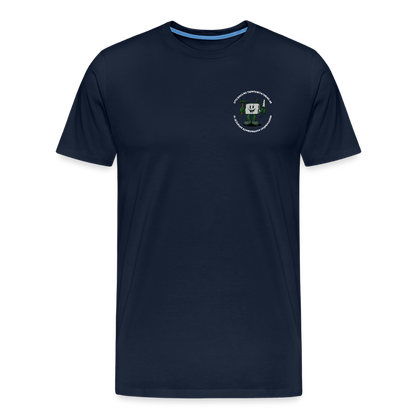 Stockholms Tankdemontering - Premium-T-shirt - marinblå