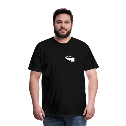 Turbo everything - Premium-T-shirt - svart