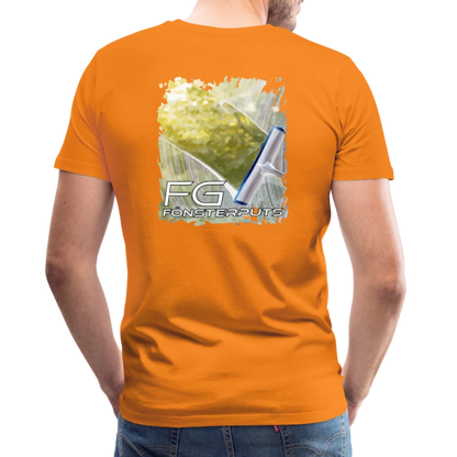 FG fönsterputs - Premium-T-shirt herr - orange