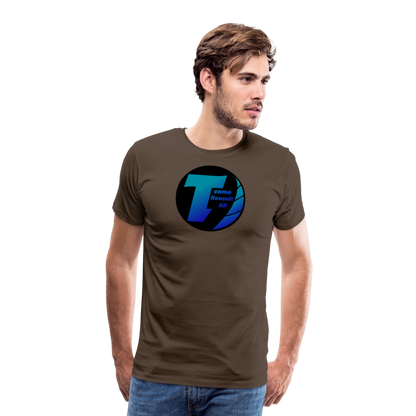 Teamo | Premium-T-shirt herr - ädelbrun