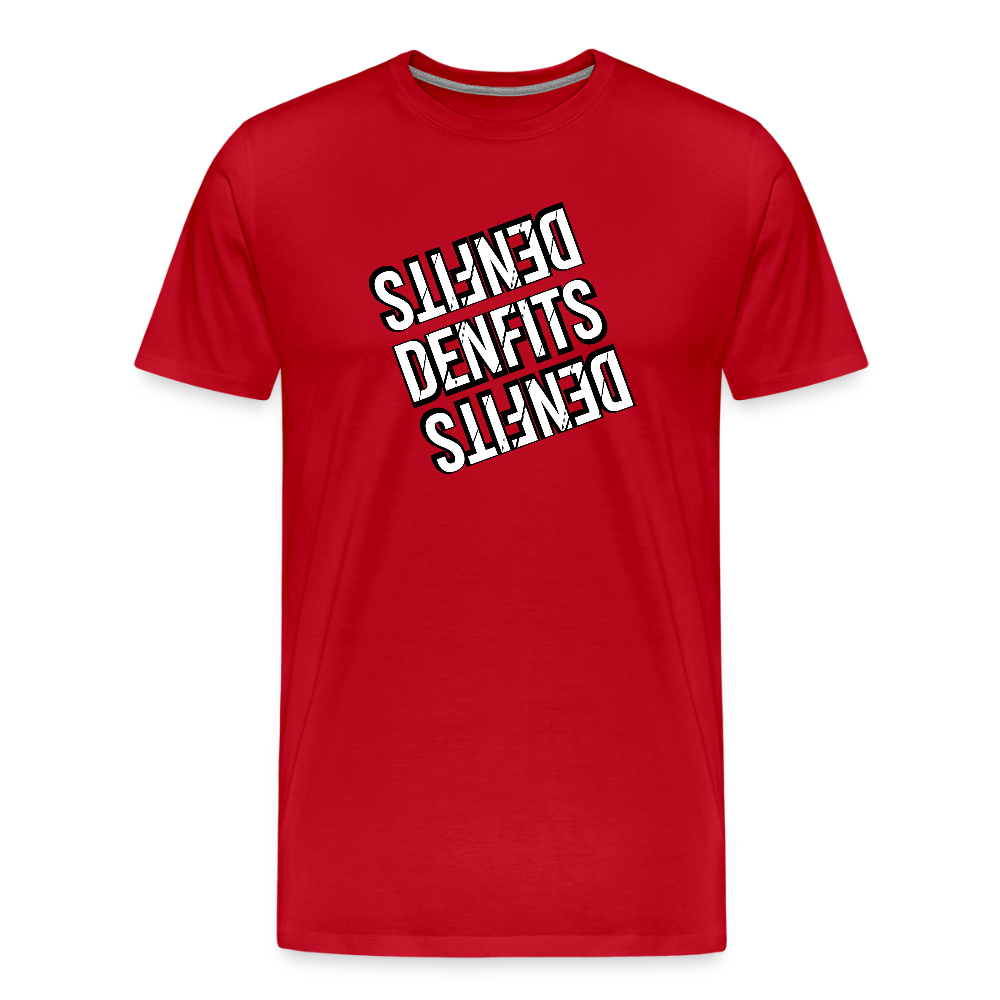 Box - Premium-T-shirt - röd