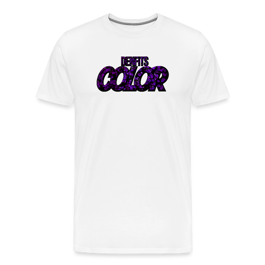 Summer - Premium-T-shirt herr - vit
