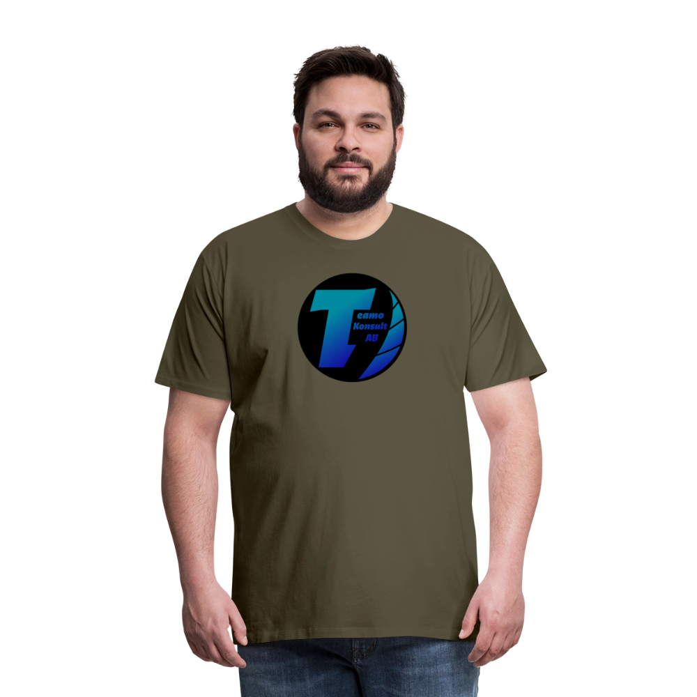Teamo | Premium-T-shirt herr - khaki