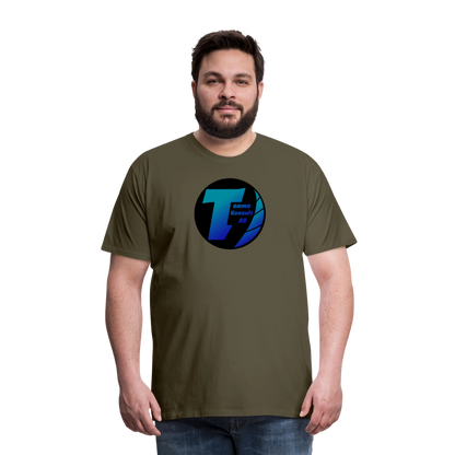 Teamo | Premium-T-shirt herr - khaki
