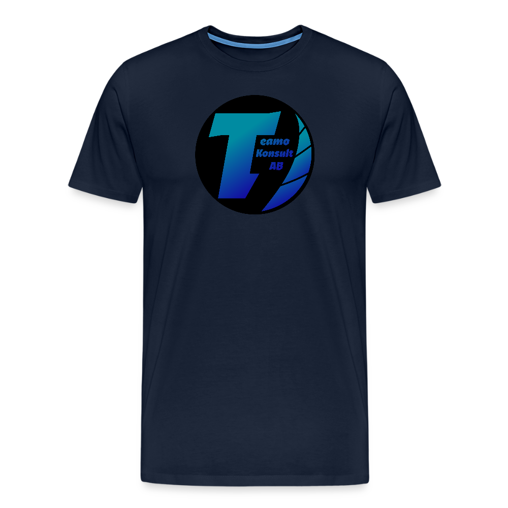 Teamo | Premium-T-shirt herr - marinblå