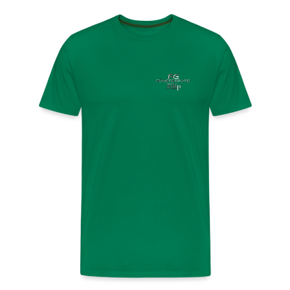 FG fönsterputs - Premium-T-shirt herr - kellygrön