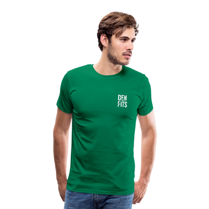 Denfits classic - Premium-T-shirt herr - kellygrön