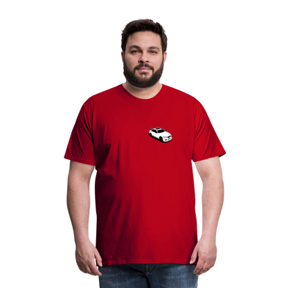 Turbo everything - Premium-T-shirt - röd