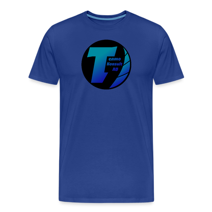 Teamo | Premium-T-shirt herr - kungsblå