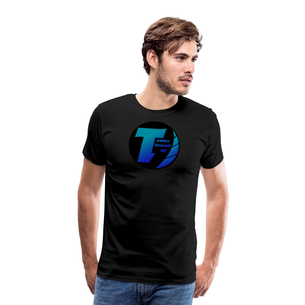Teamo | Premium-T-shirt herr - svart