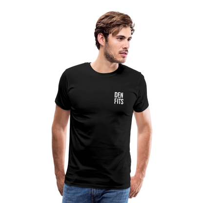 Denfits classic - Premium-T-shirt herr - svart