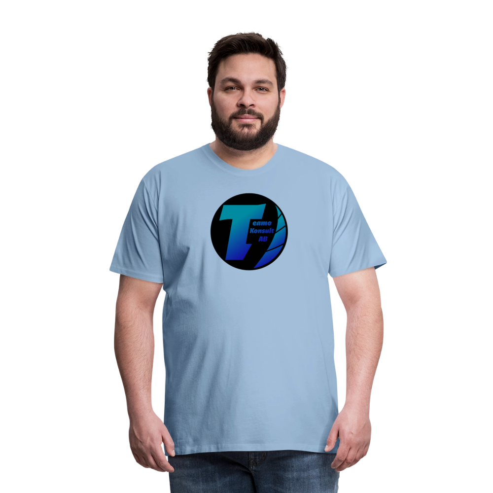Teamo | Premium-T-shirt herr - himmelsblå
