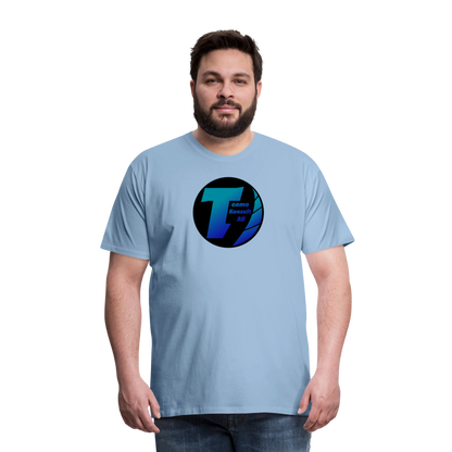 Teamo | Premium-T-shirt herr - himmelsblå